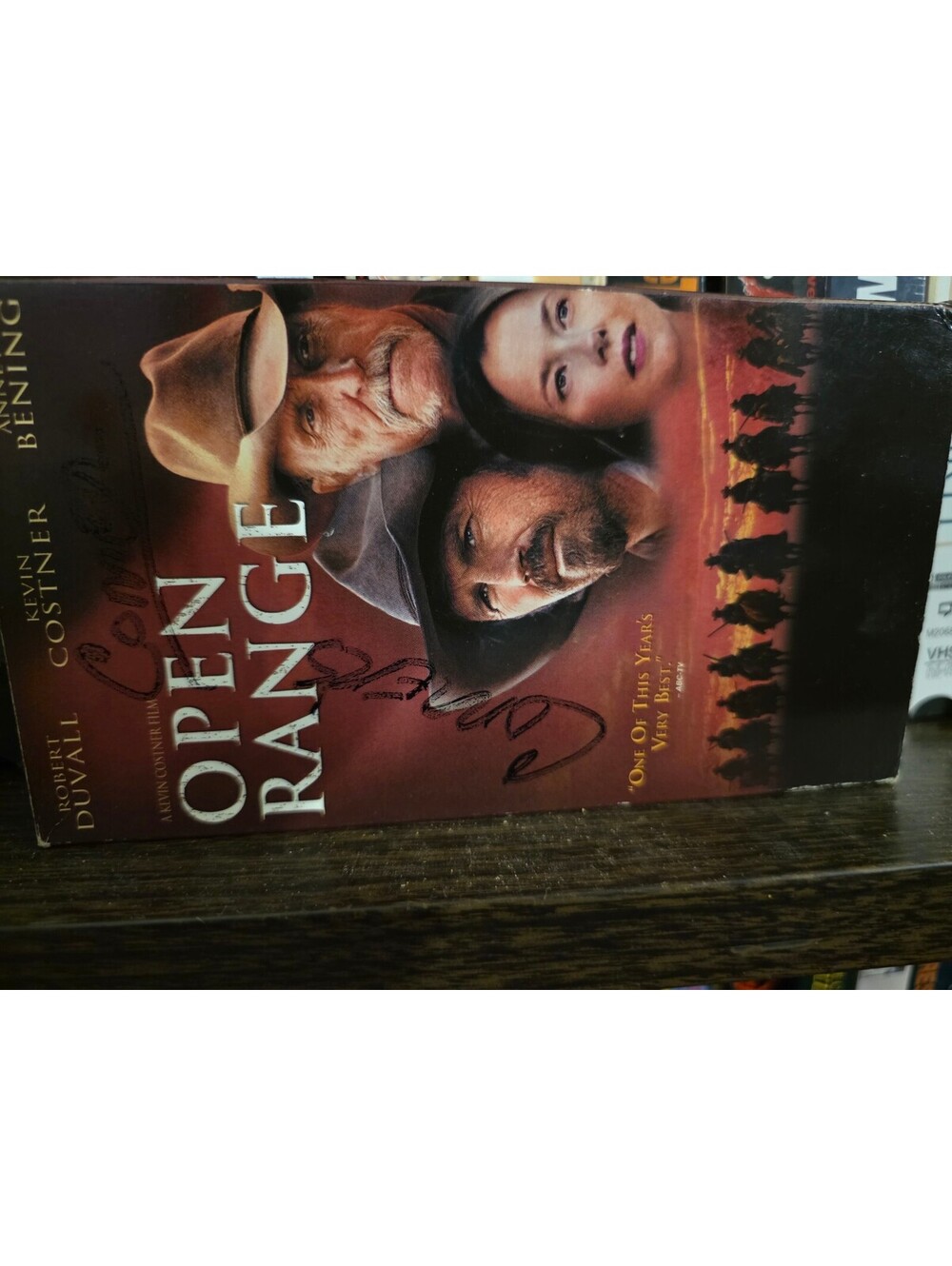 Open Range VHS Movie - Western Drama